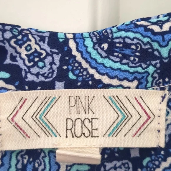 Retro Large Multicolored Blouse - Picture 3 of 8